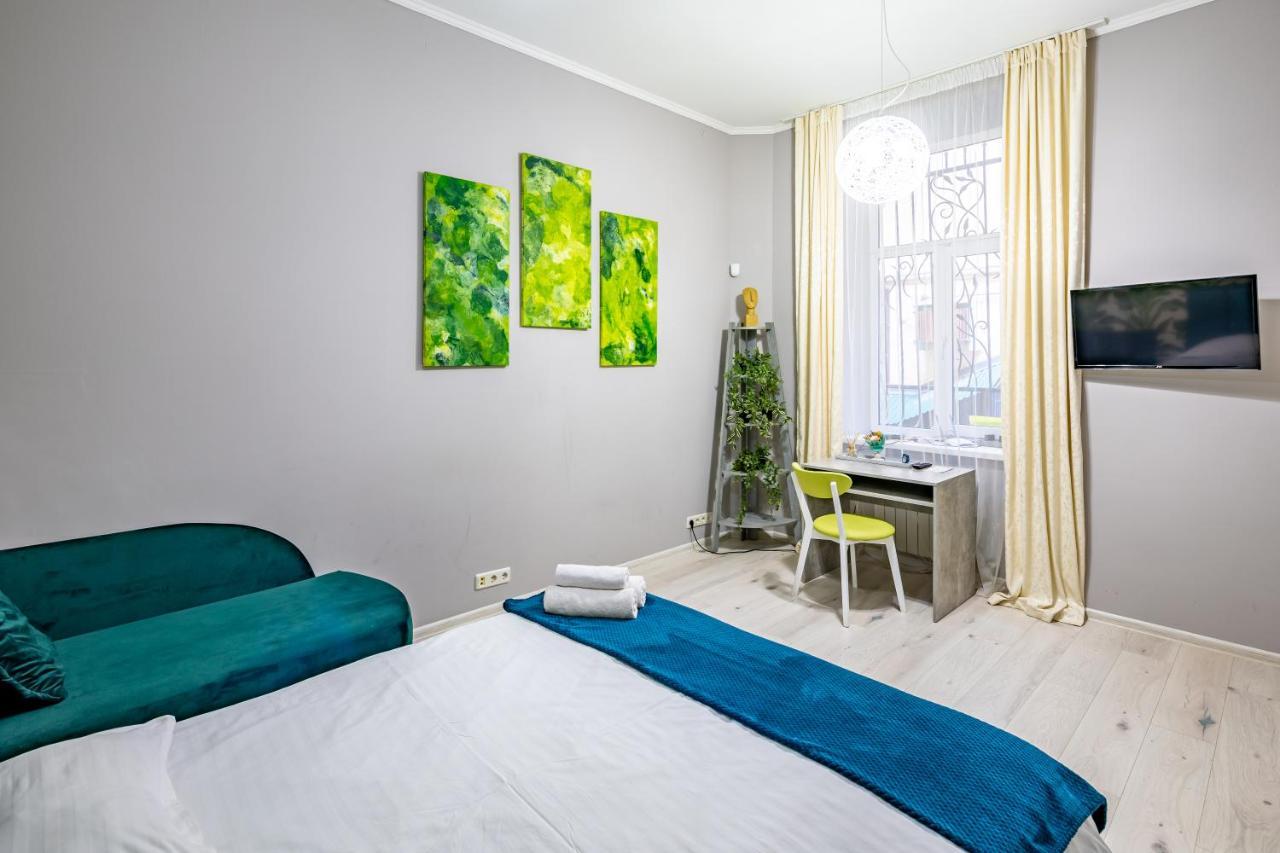 Bv Apartments Green 利沃夫 外观 照片